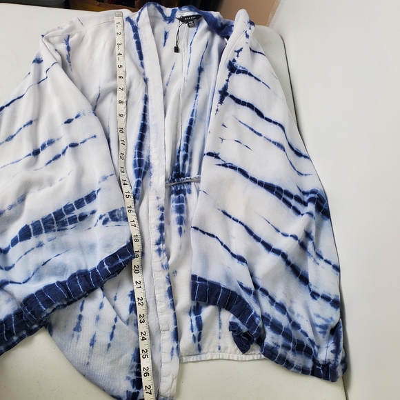 Sim & Sam Open Front Tie Dye Cardigan S/M - Picture 4 of 5